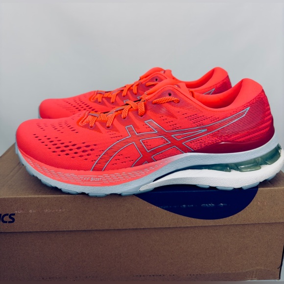 Women's ASICS GEL-KAYANO 28 (Blazing Coral/Mist) Size US 12  NEW IN BOX! - Picture 10 of 14